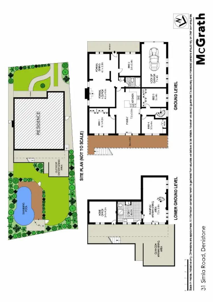Floorplan of Homely house listing, 31 Simla Road, Denistone NSW 2114