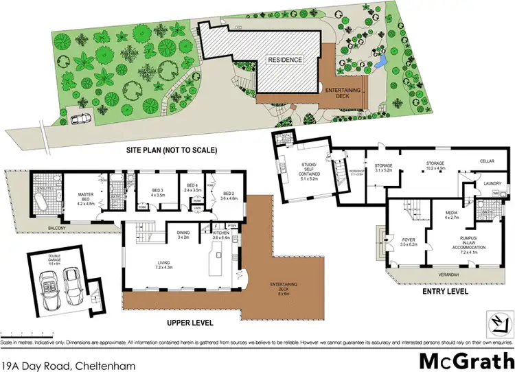 Floorplan of Homely house listing, 19A Day Road, Cheltenham NSW 2119