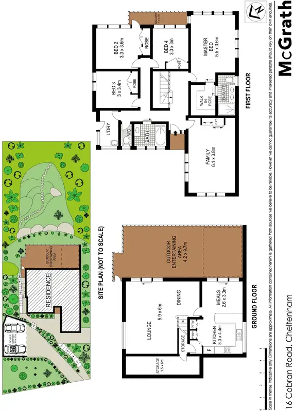 Floorplan of Homely house listing, 16 Cobran Road, Cheltenham NSW 2119