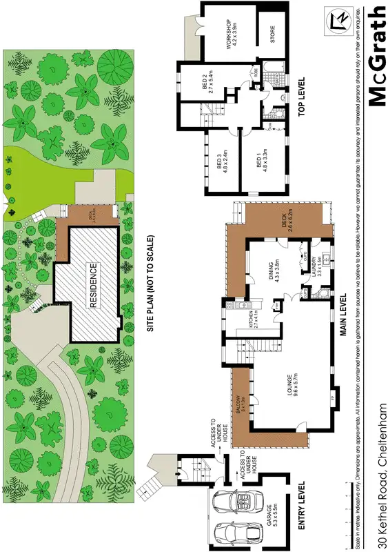 Floorplan of Homely house listing, 30 Kethel Road, Cheltenham NSW 2119