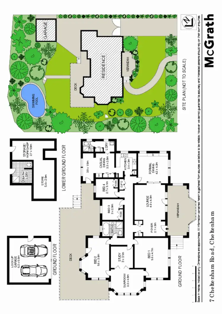 Floorplan of Homely house listing, 7 Cheltenham Road, Cheltenham NSW 2119