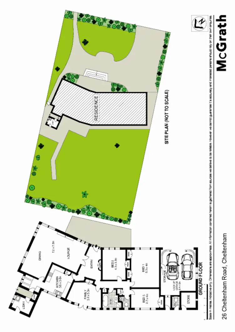 Floorplan of Homely house listing, 26 Cheltenham Road, Cheltenham NSW 2119