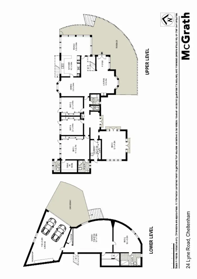 Floorplan of Homely house listing, 24 Lyne Road, Cheltenham NSW 2119