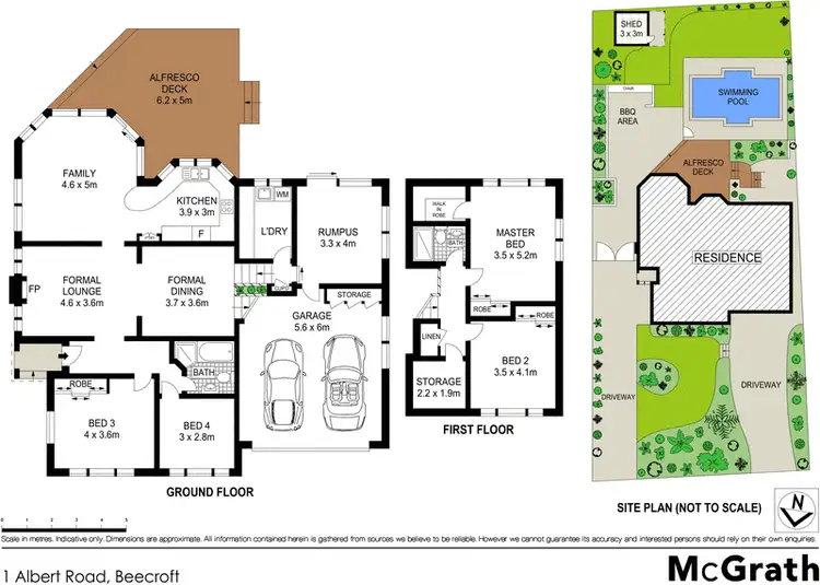 Floorplan of Homely house listing, 1 Albert Road, Beecroft NSW 2119