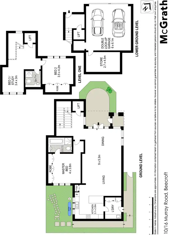 Floorplan of Homely house listing, 10/16 Murray Road, Beecroft NSW 2119