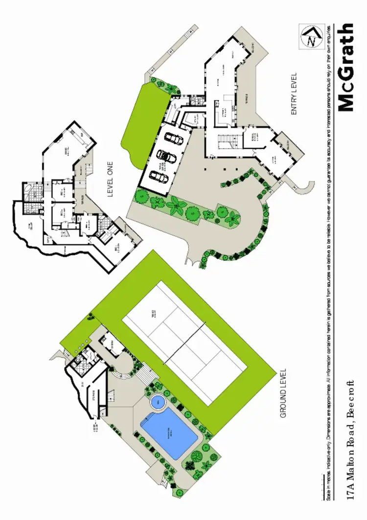 Floorplan of Homely house listing, 17A Malton Road, Beecroft NSW 2119