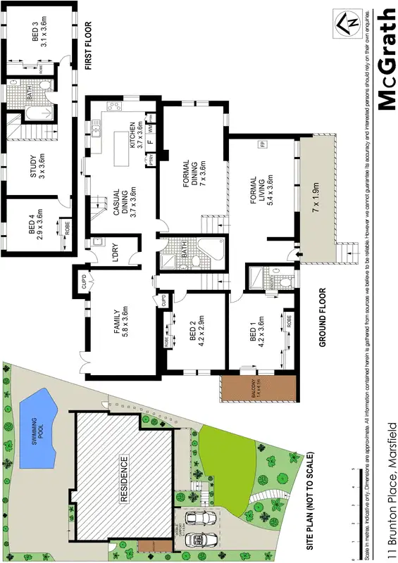 Floorplan of Homely house listing, 11 Brunton Place, Marsfield NSW 2122