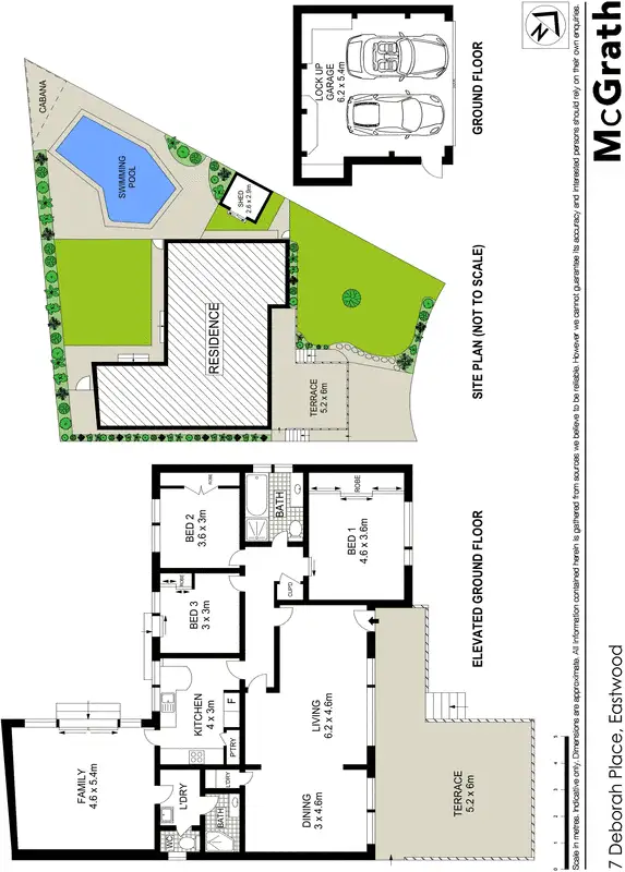 Floorplan of Homely house listing, 7 Deborah Place, Eastwood NSW 2122