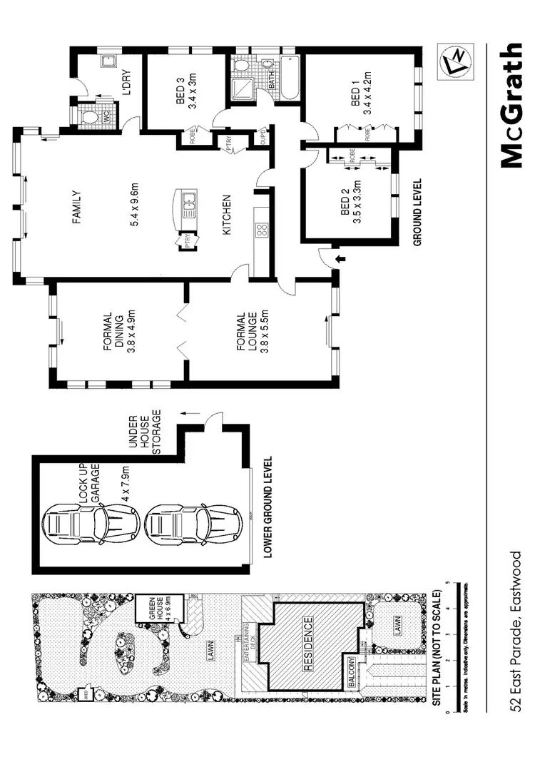 Floorplan of Homely house listing, 52 East Parade, Eastwood NSW 2122