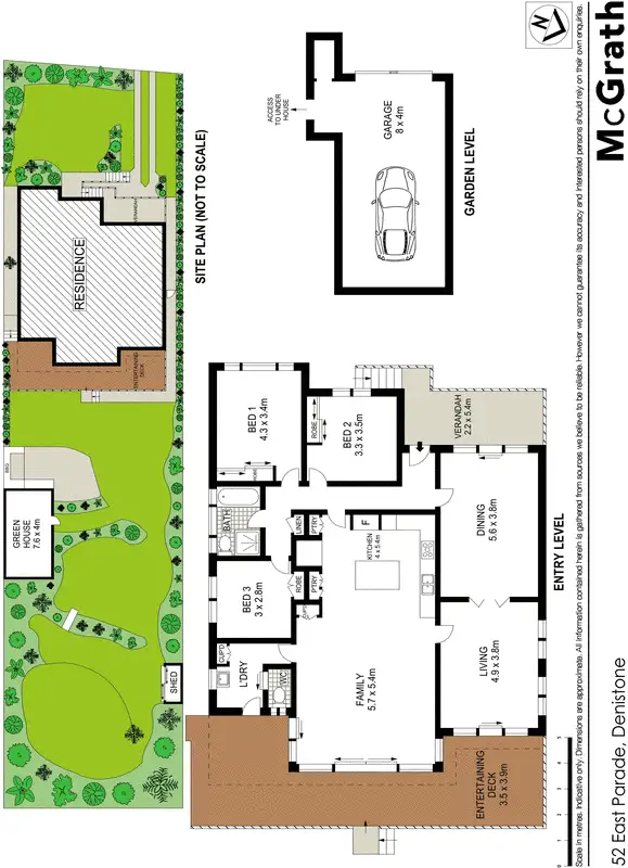 Floorplan of Homely house listing, 52 East Parade, Denistone NSW 2114