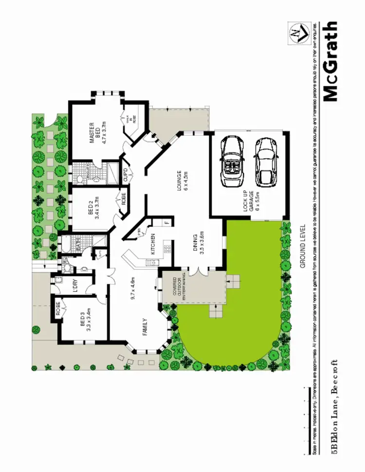 Floorplan of Homely house listing, 5B Eldon Lane, Beecroft NSW 2119