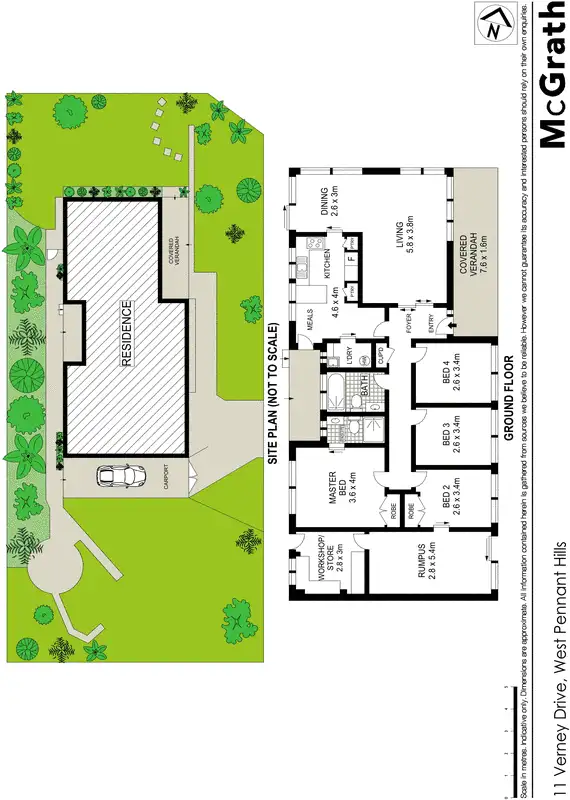 Floorplan of Homely house listing, 11 Verney Drive, West Pennant Hills NSW 2125