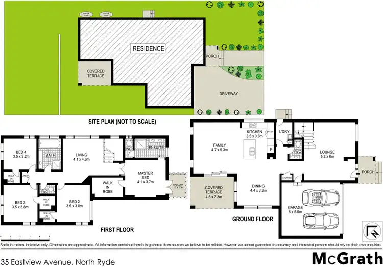 Floorplan of Homely house listing, 35 Eastview Avenue, North Ryde NSW 2113