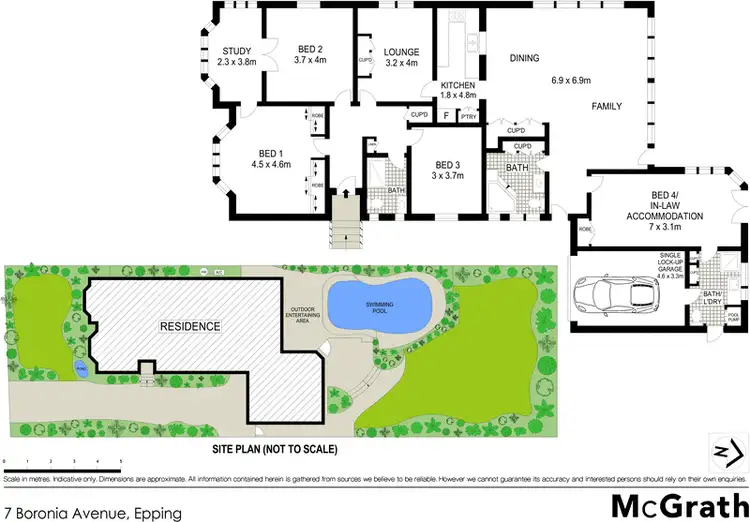 Floorplan of Homely house listing, 7 Boronia Avenue, Epping NSW 2121