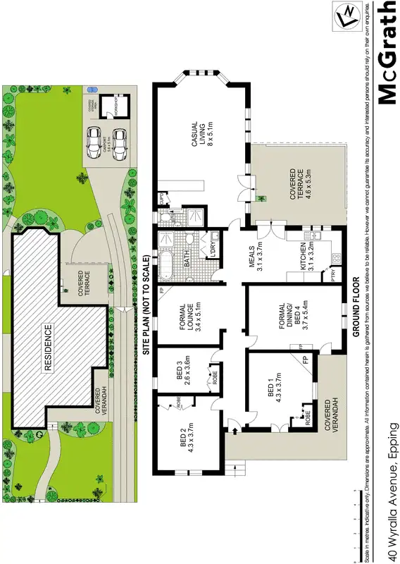 Floorplan of Homely house listing, 40 Wyralla Avenue, Epping NSW 2121