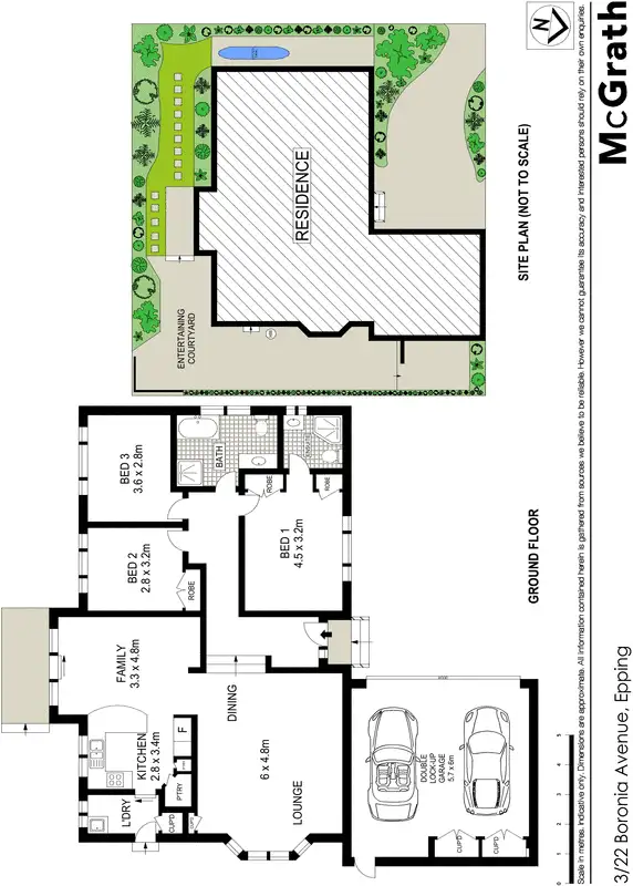 Floorplan of Homely house listing, 3/22 Boronia Avenue, Epping NSW 2121