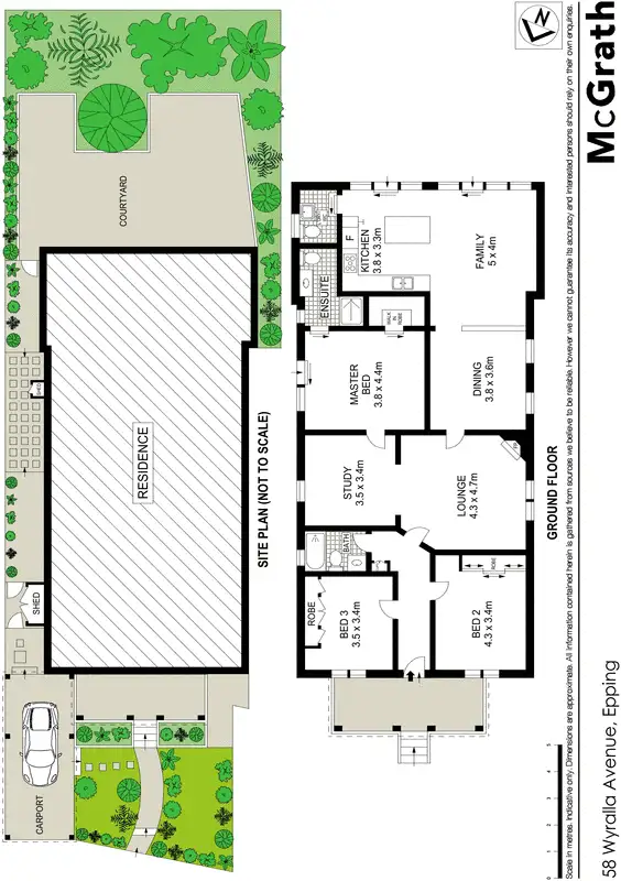 Floorplan of Homely house listing, 58 Wyralla Avenue, Epping NSW 2121
