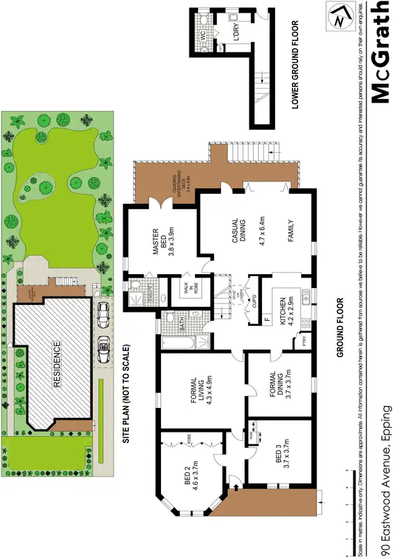 Floorplan of Homely house listing, 90 Eastwood Avenue, Epping NSW 2121