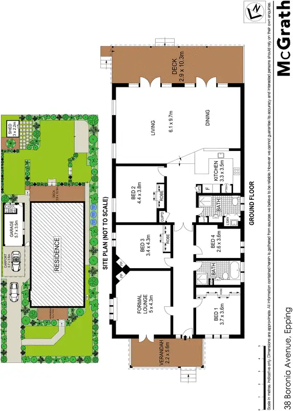 Floorplan of Homely house listing, 38 Boronia Avenue, Epping NSW 2121