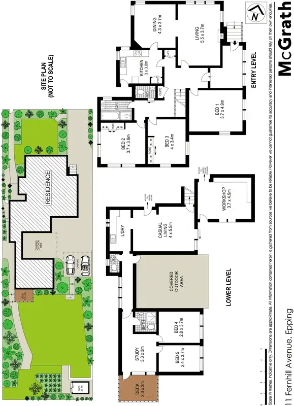 Floorplan of Homely house listing, 11 Fernhill Avenue, Epping NSW 2121