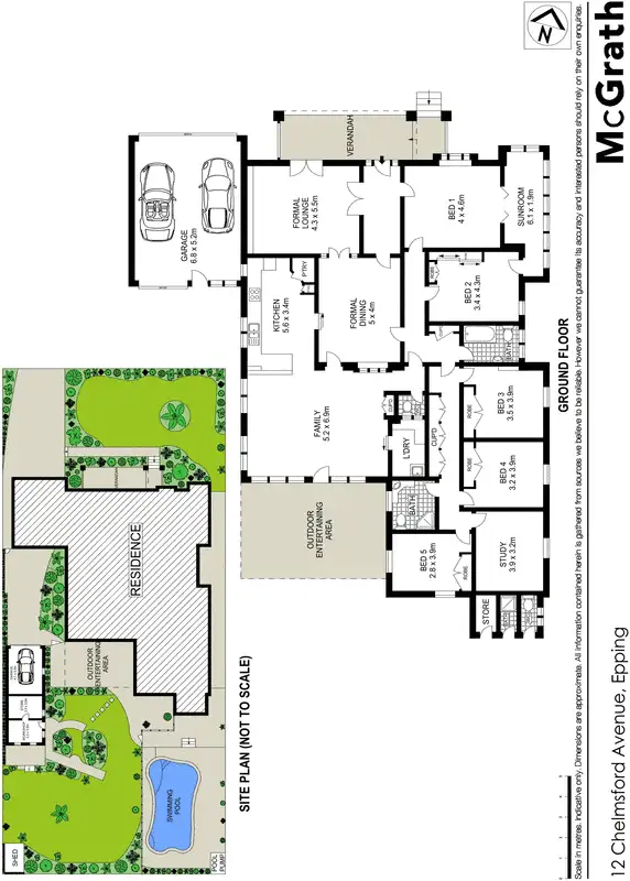 Floorplan of Homely house listing, 12 Chelmsford Avenue, Epping NSW 2121