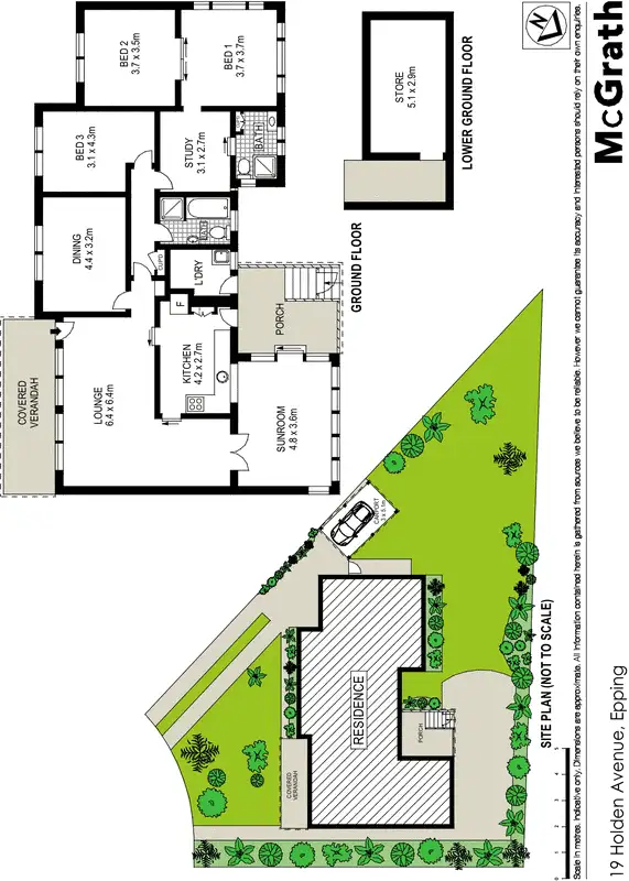 Floorplan of Homely house listing, 19 Holden Avenue, Epping NSW 2121