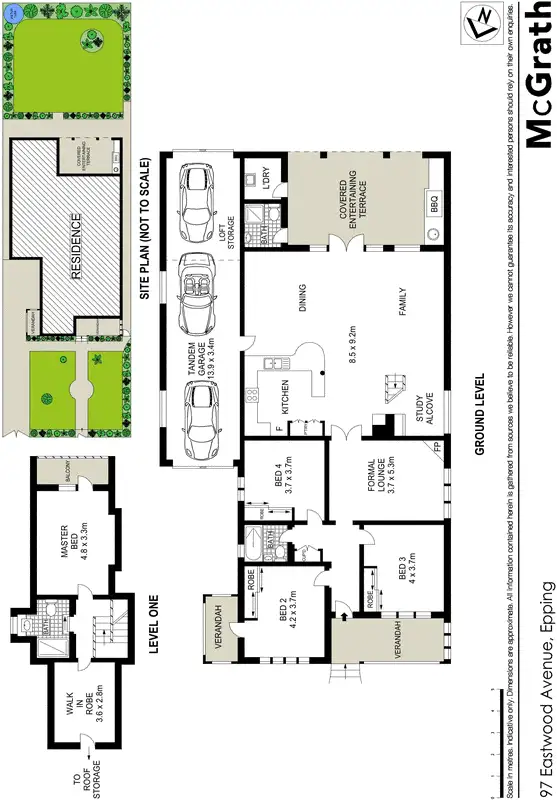 Floorplan of Homely house listing, 97 Eastwood Avenue, Epping NSW 2121