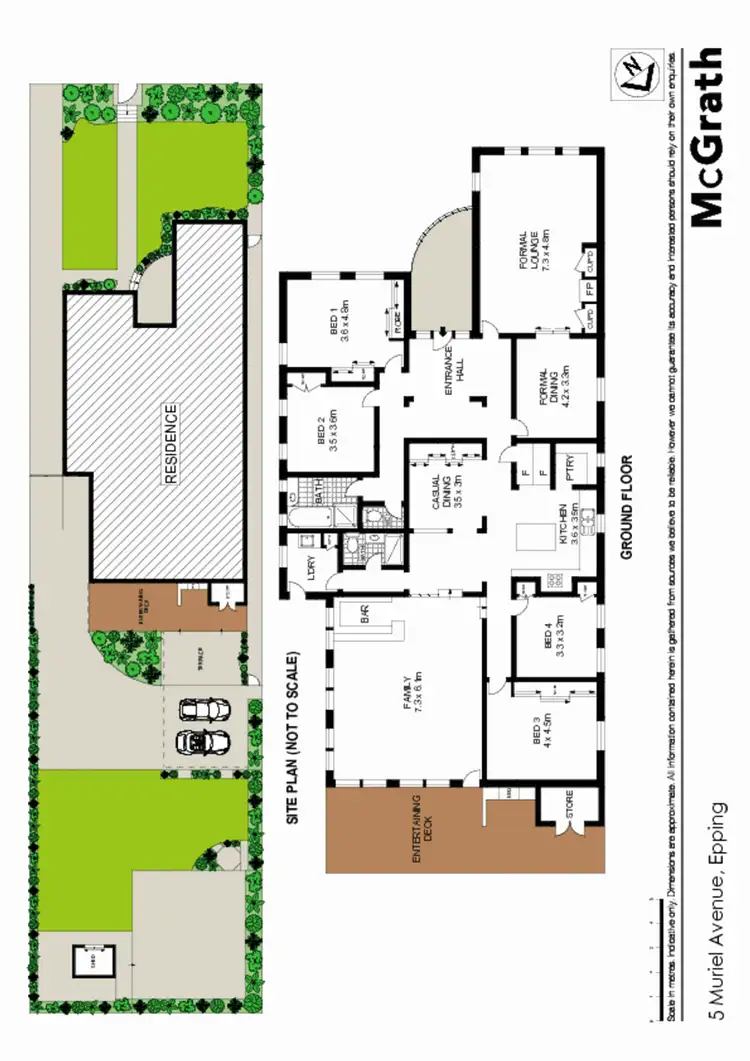 Floorplan of Homely house listing, 5 Muriel Avenue, Epping NSW 2121