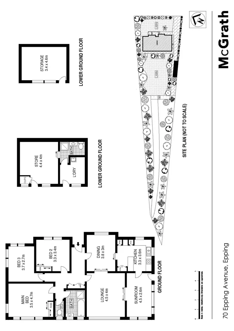 Floorplan of Homely house listing, 70 Epping Avenue, Epping NSW 2121