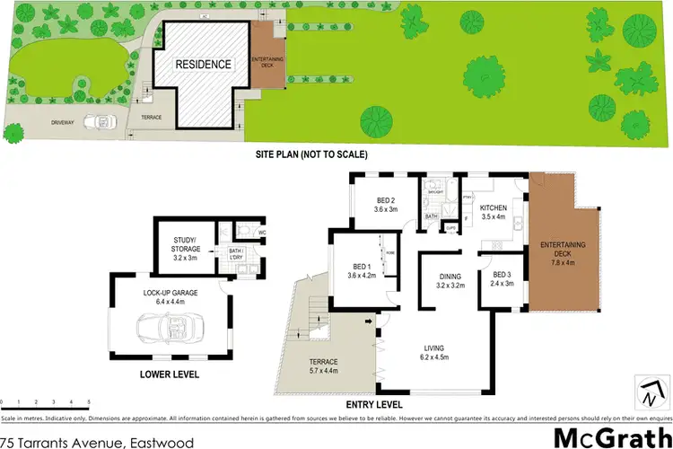 Floorplan of Homely house listing, 75 Tarrants Avenue, Eastwood NSW 2122