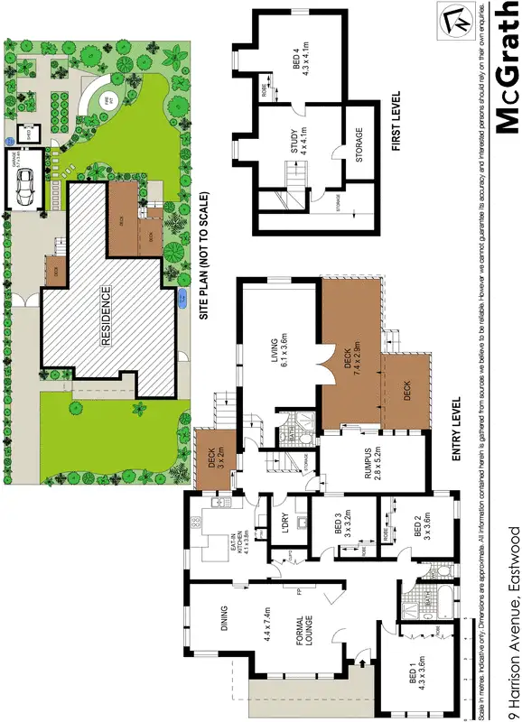 Floorplan of Homely house listing, 9 Harrison Avenue, Eastwood NSW 2122