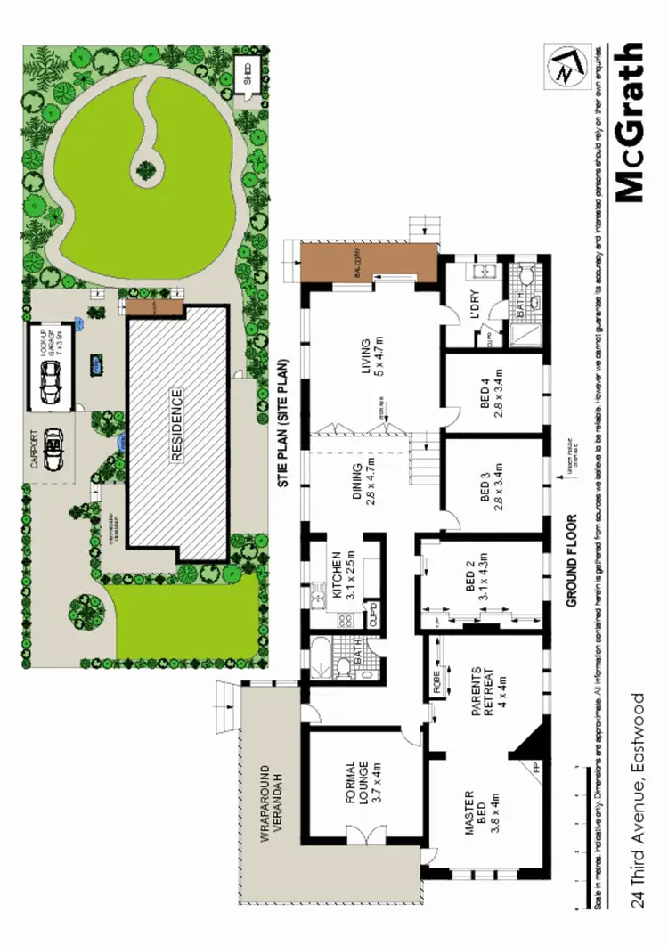 Floorplan of Homely house listing, 24 Third Avenue, Eastwood NSW 2122