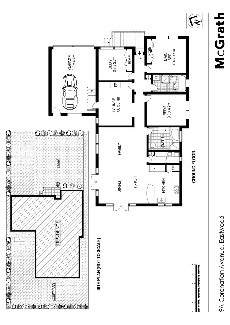 Floorplan of Homely house listing, 9A Coronation Avenue, Eastwood NSW 2122
