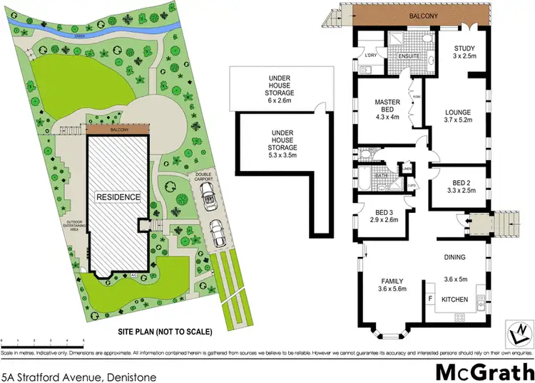 Floorplan of Homely house listing, 5A Stratford Avenue, Denistone NSW 2114
