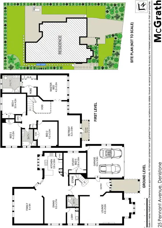 Floorplan of Homely house listing, 25 Pennant Avenue, Denistone NSW 2114