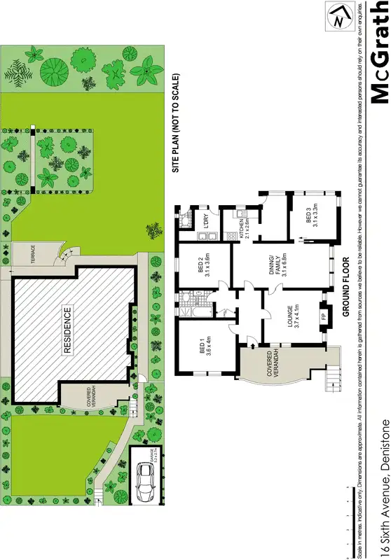 Floorplan of Homely house listing, 16 Sixth Avenue, Denistone NSW 2114