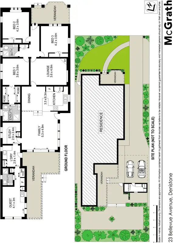 Floorplan of Homely house listing, 23 Bellevue Avenue, Denistone NSW 2114