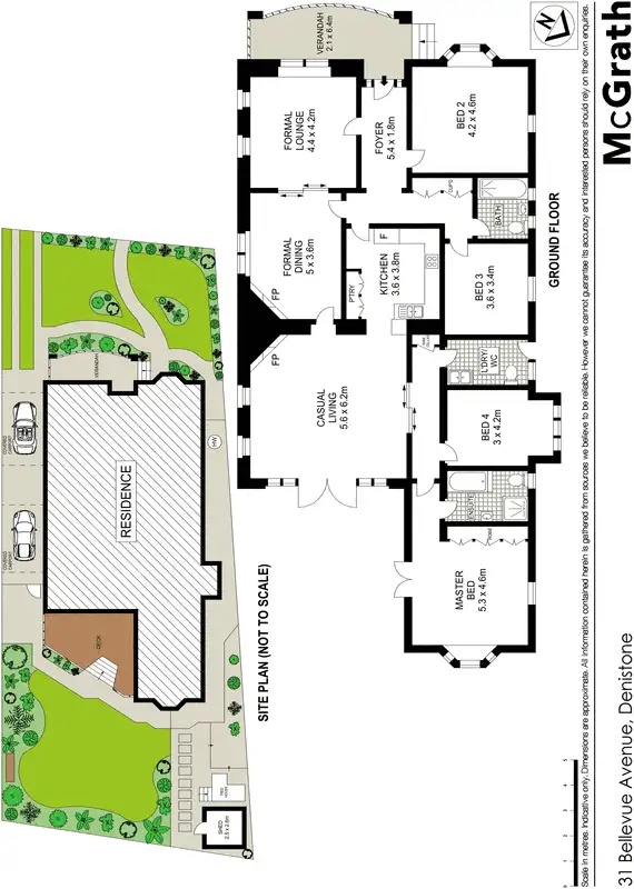 Floorplan of Homely house listing, 31 Bellevue Avenue, Denistone NSW 2114