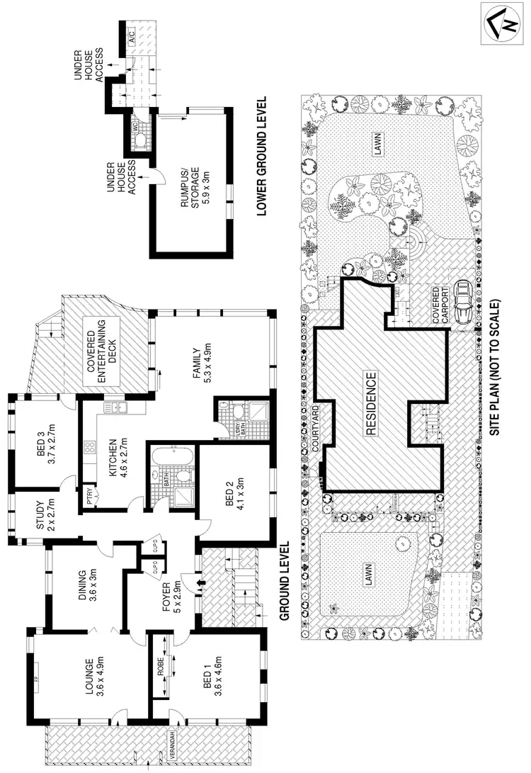 Floorplan of Homely house listing, 21 Fifth Avenue, Denistone NSW 2114