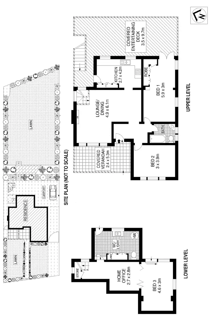 Floorplan of Homely house listing, 77 Bellevue Avenue, Denistone NSW 2114