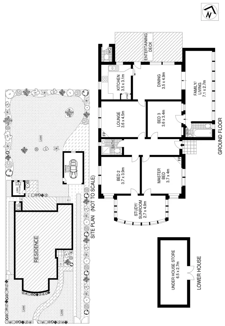 Floorplan of Homely house listing, 5 Bencoolen Avenue, Denistone NSW 2114