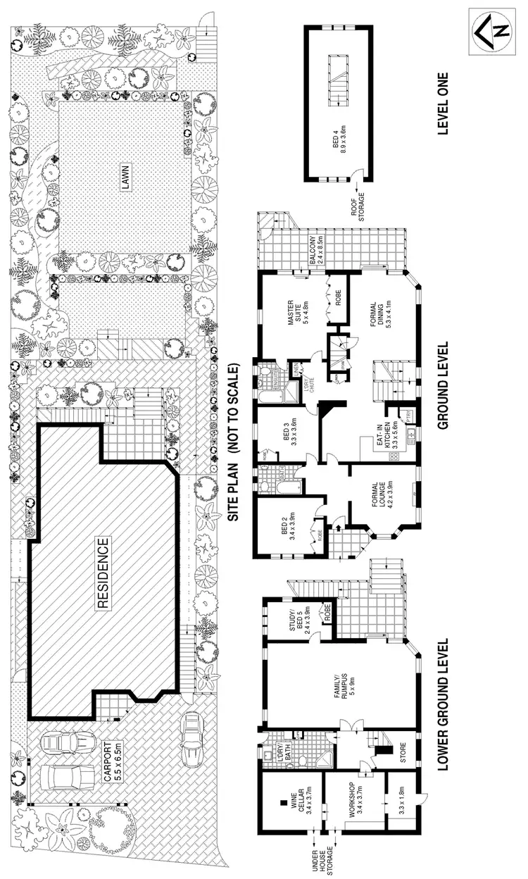 Floorplan of Homely house listing, 18 Buena Vista Avenue, Denistone NSW 2114