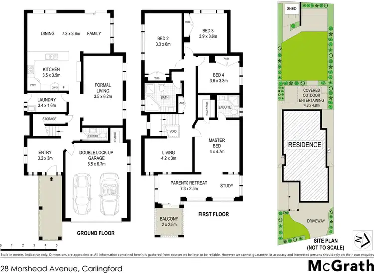 Floorplan of Homely house listing, 28 Morshead Avenue, Carlingford NSW 2118