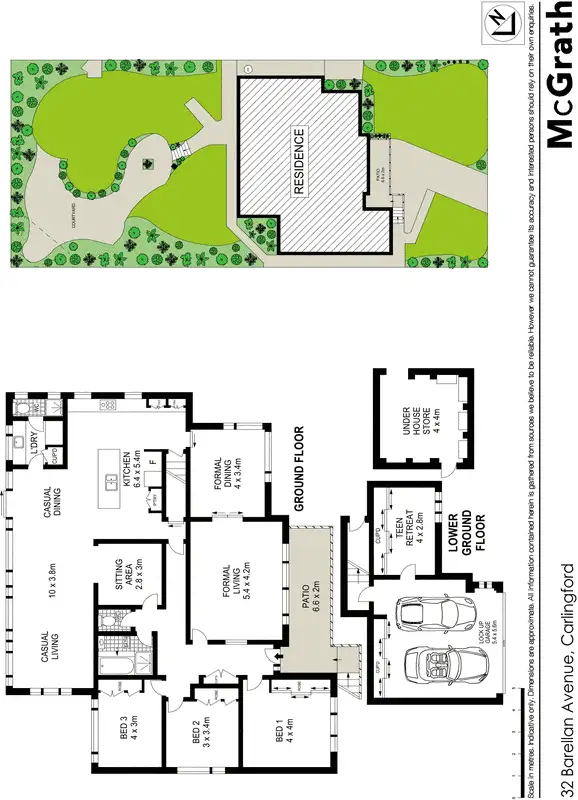 Floorplan of Homely house listing, 32 Barellan Avenue, Carlingford NSW 2118
