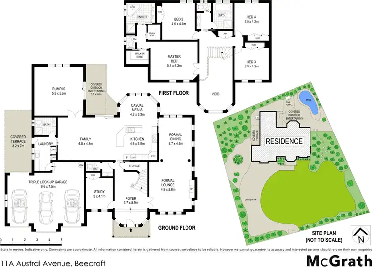 Floorplan of Homely house listing, 11A Austral Avenue, Beecroft NSW 2119