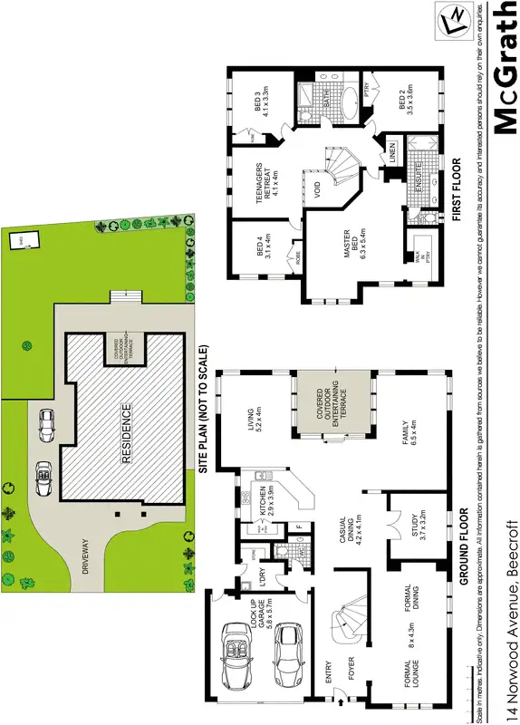 Floorplan of Homely house listing, 14 Norwood Avenue, Beecroft NSW 2119
