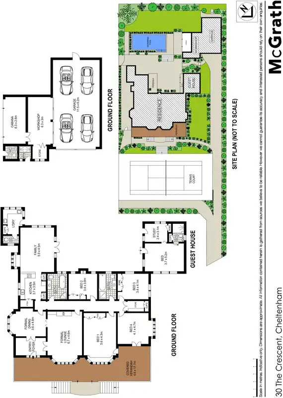 Floorplan of Homely house listing, 30 The Crescent, Cheltenham NSW 2119