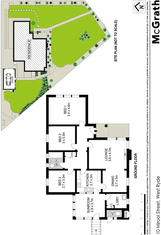 Floorplan of Homely house listing, 10 Mirool Street, West Ryde NSW 2114