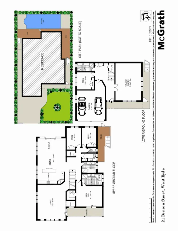 Floorplan of Homely house listing, 21 Benson Street, West Ryde NSW 2114