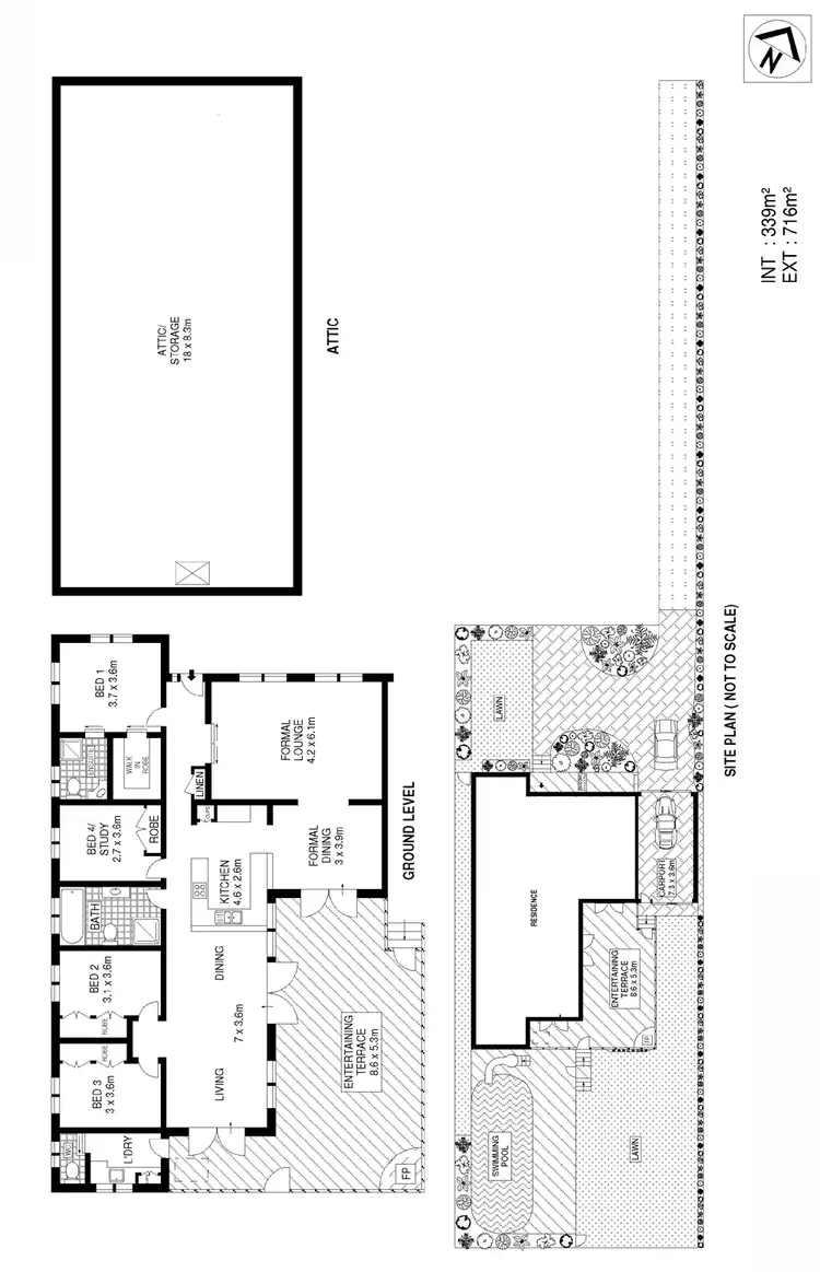 Floorplan of Homely house listing, 5A Wayella Street, West Ryde NSW 2114